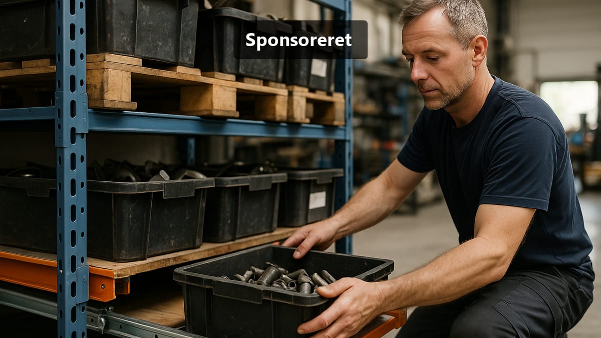 Sådan optimerer du lagerflowet i værkstedet med palleudtræk